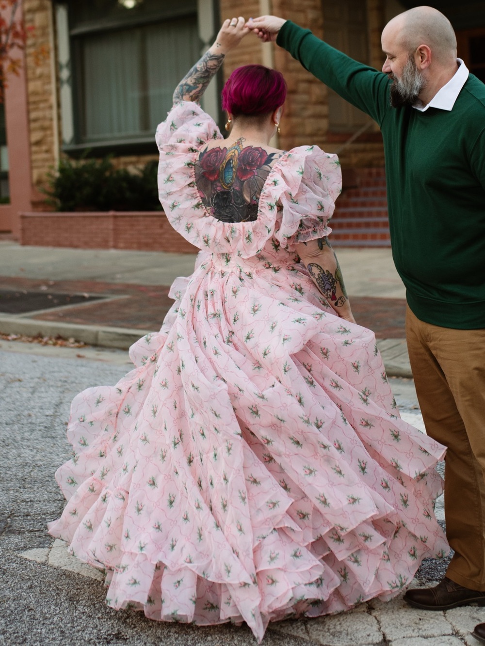 Selkie Carol In Bloom Gown - Picture 4 of 5